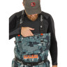 Полукомбинезон забродный NORFIN PILOT CAMO BOOTFOOT р.44-L с сапогами резина 83400-44-L
